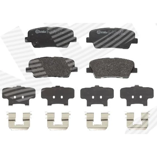 BRAKE PADS FOR DISC BRAKES - 1