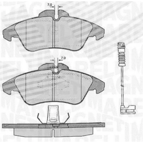 BRAKE PADS FOR DISC BRAKES - 0