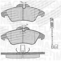 Brake pads for disc brakes