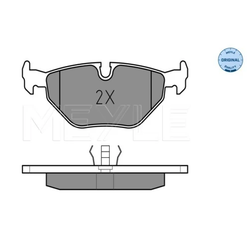 BRAKE PADS FOR DISC BRAKES - 1