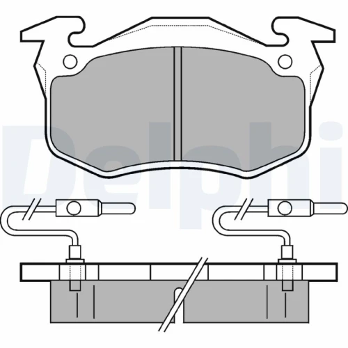 BRAKE PADS FOR DISC BRAKES - 0