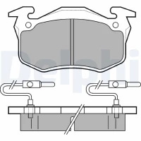 Brake pads for disc brakes