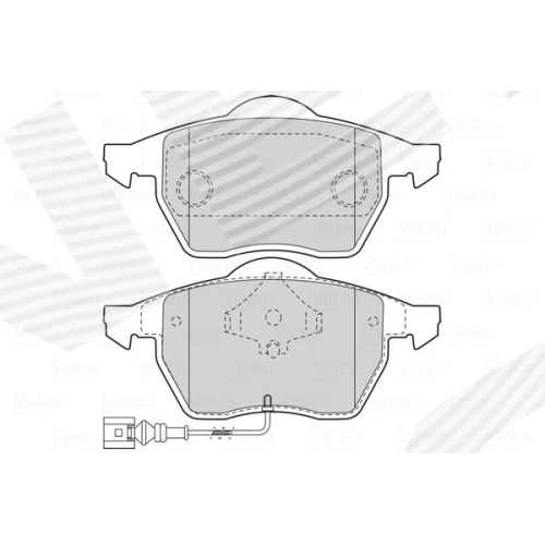 BRAKE PADS FOR DISC BRAKES - 1