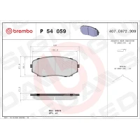 Brake pads for disc brakes