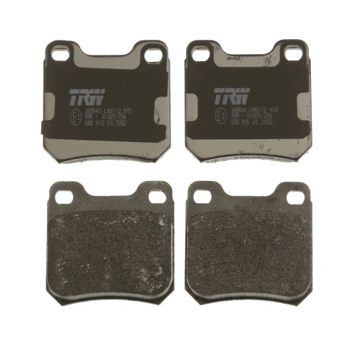 BRAKE PADS FOR DISC BRAKES - 1