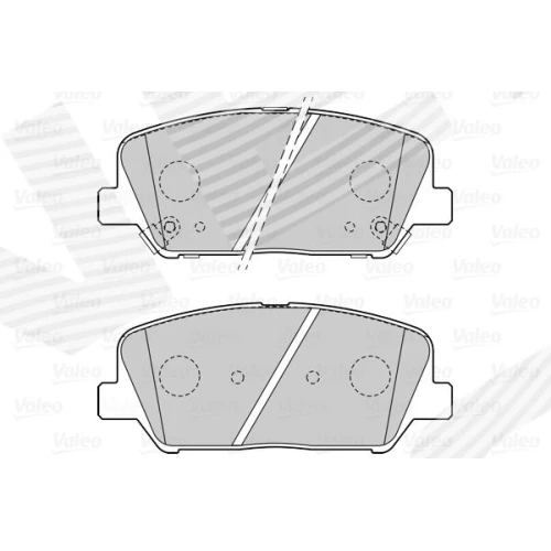 BRAKE PADS FOR DISC BRAKES - 1