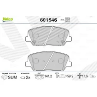 Brake pads for disc brakes