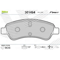 Brake pads for disc brakes