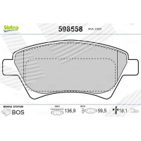 Brake pads for disc brakes