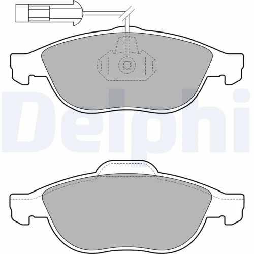 BRAKE PADS FOR DISC BRAKES - 0