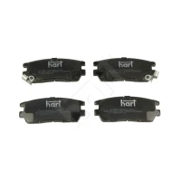 Brake pads for disc brakes