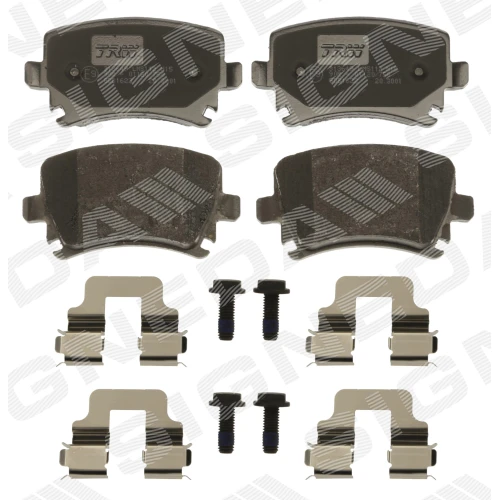 BRAKE PADS FOR DISC BRAKES - 1