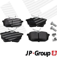 Brake pads for disc brakes