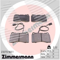 Brake pads for disc brakes