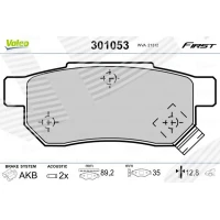 Brake pads for disc brakes