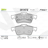 Brake pads for disc brakes