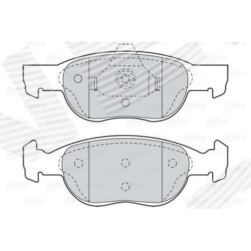 BRAKE PADS FOR DISC BRAKES - 1