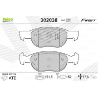 Brake pads for disc brakes