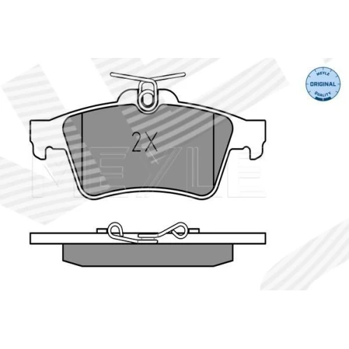 BRAKE PADS FOR DISC BRAKES - 1