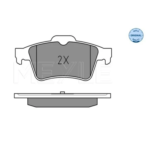 BRAKE PADS FOR DISC BRAKES - 2