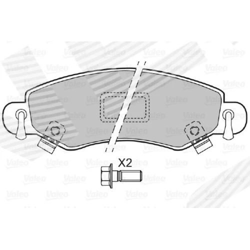 BRAKE PADS FOR DISC BRAKES - 1