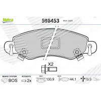 Brake pads for disc brakes