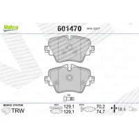 Brake pads for disc brakes