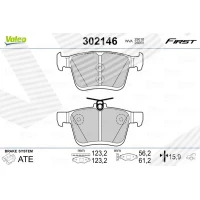 Brake pads for disc brakes