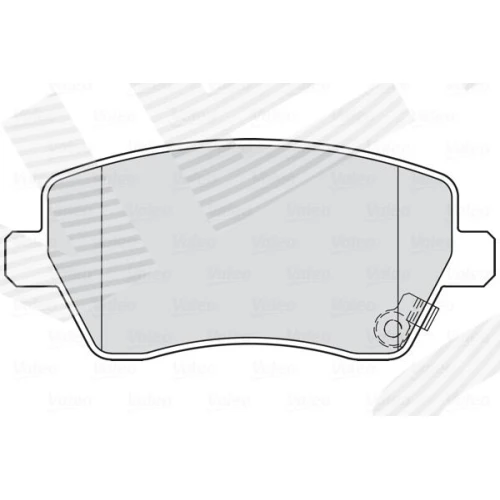 BRAKE PADS FOR DISC BRAKES - 1