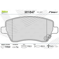 Brake pads for disc brakes