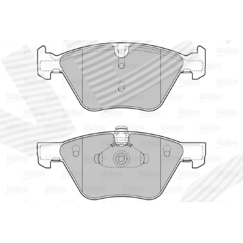 BRAKE PADS FOR DISC BRAKES - 1