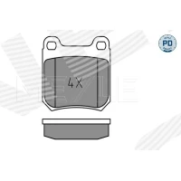 Brake pads for disc brakes