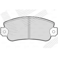 Brake pads for disc brakes