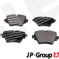 Brake pads for disc brakes