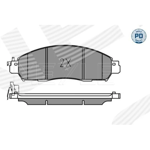 BRAKE PADS FOR DISC BRAKES - 1