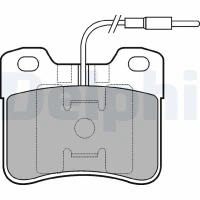 Brake pads for disc brakes