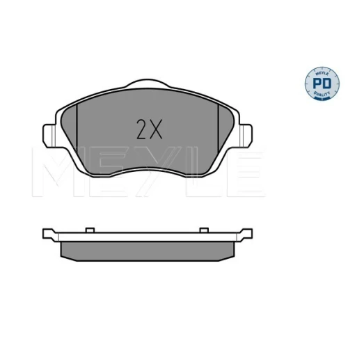 BRAKE PADS FOR DISC BRAKES - 1