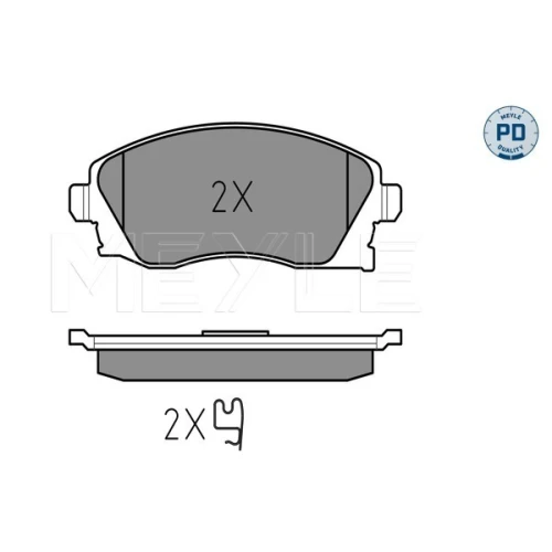 BRAKE PADS FOR DISC BRAKES - 2