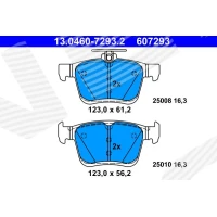 Brake pads for disc brakes