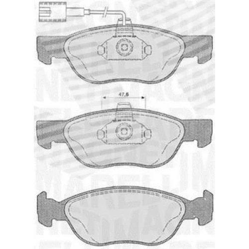 BRAKE PADS FOR DISC BRAKES - 0