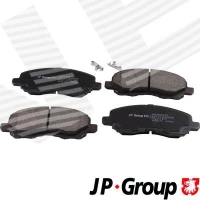 Brake pads for disc brakes