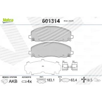 Brake pads for disc brakes