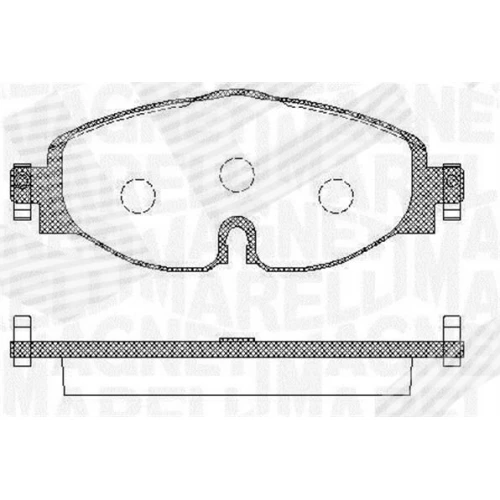 BRAKE PADS FOR DISC BRAKES - 0