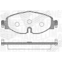 Brake pads for disc brakes