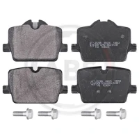 Brake pads for disc brakes