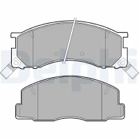 Brake pads for disc brakes