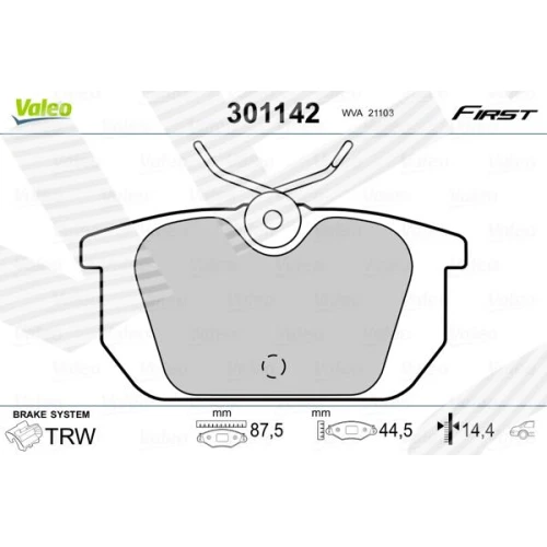 BRAKE PADS FOR DISC BRAKES - 0