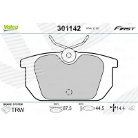 Brake pads for disc brakes