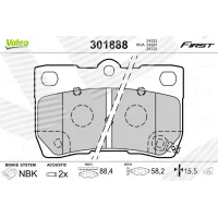 Brake pads for disc brakes