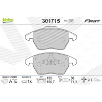 Brake pads for disc brakes